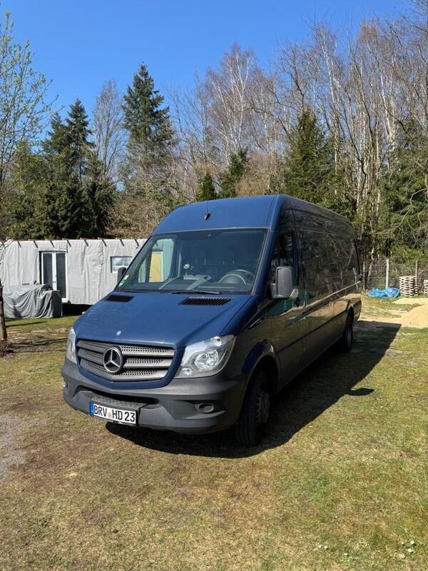 Blau Gebraucht 2014 Mercedes Sprinter Van | 11.500 € (Superpreis) - Bild 1/4
