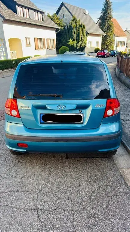 Second-hand Hyundai Getz 63 CP (46 kW) 2004 Albastru Hatchback