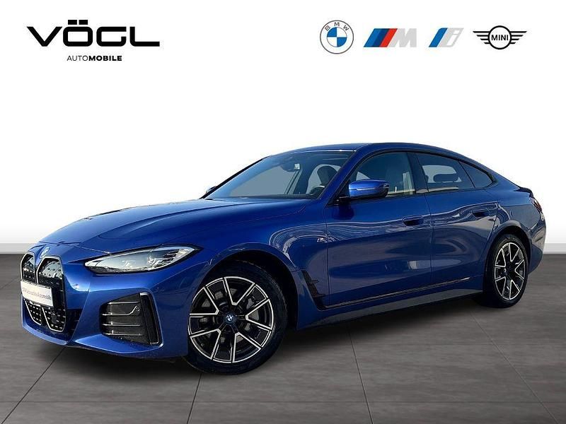 M portimao blau Gebraucht 2023 BMW i4 M Sport Limousine | 41.490 € (Guter Preis) - Bild 1/4