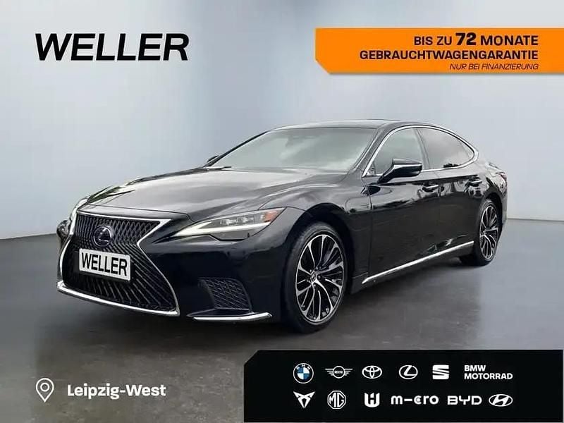 Schwarz Gebraucht 2022 Lexus LS500h Luxury Line Limousine | 76.490 € - Bild 1/3
