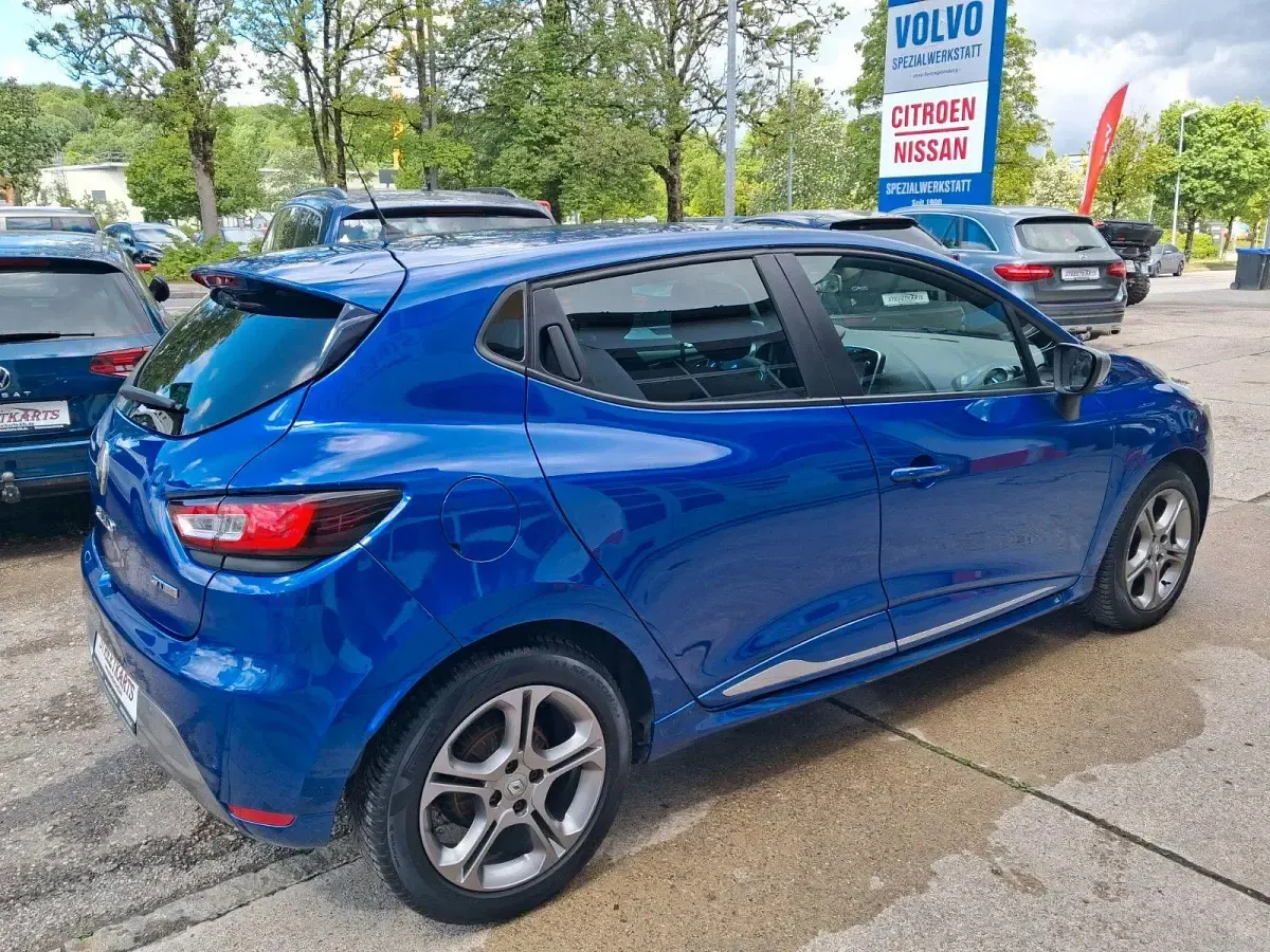 Gebraucht Renault Clio IV LIMITED 118 PS (86 kW) 2016 Stahlblau Kleinwagen