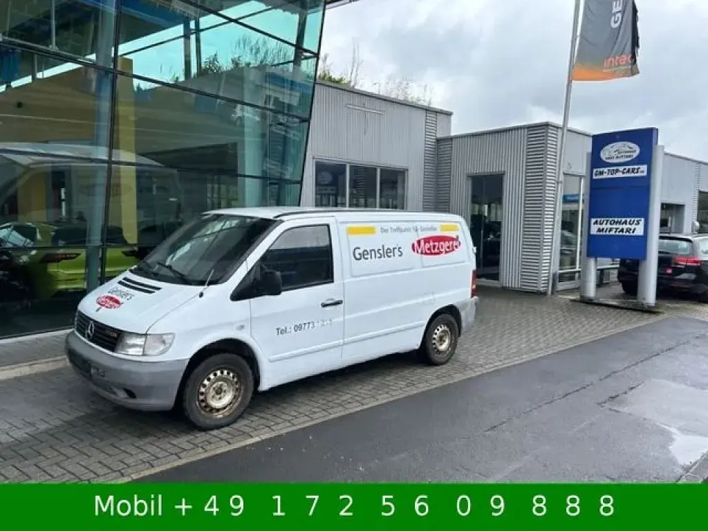 Gebraucht Mercedes Vito 102 PS (75 kW) 2002 Weiss Van