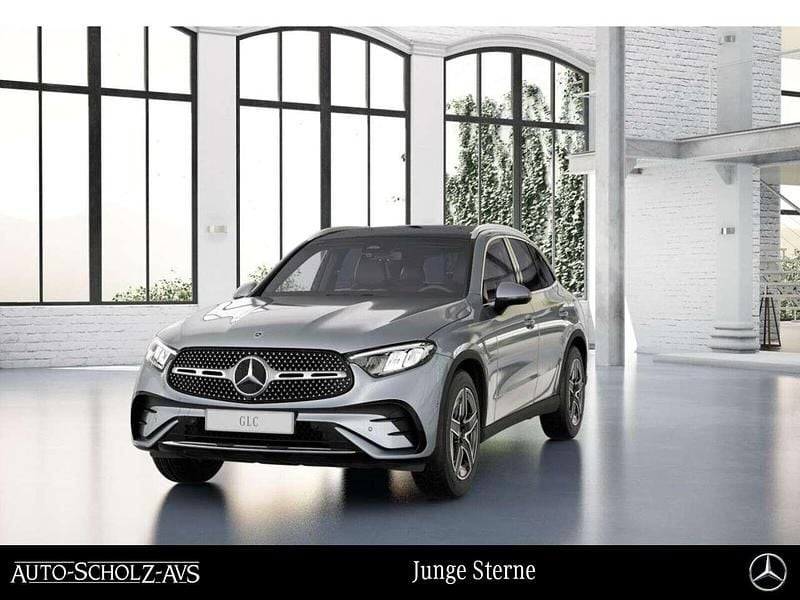Metalliclack hightechsilber Gebraucht 2024 Mercedes GLC220 AMG SUV | 54.890 € (Superpreis) - Bild 1/4