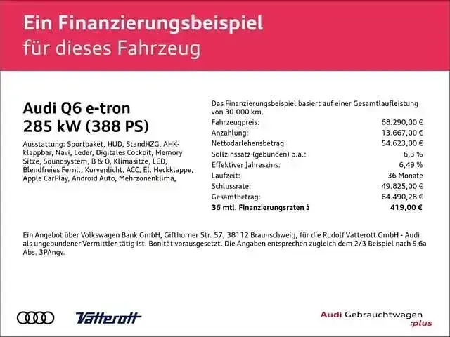 Gebraucht Audi e-tron S-Line 285 kW (388 PS) 2025 Weiss SUV