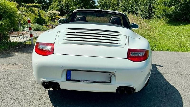Gebraucht Porsche 911 Carrera Cabriolet 345 PS (253 kW) 2009 Weiß Cabrio