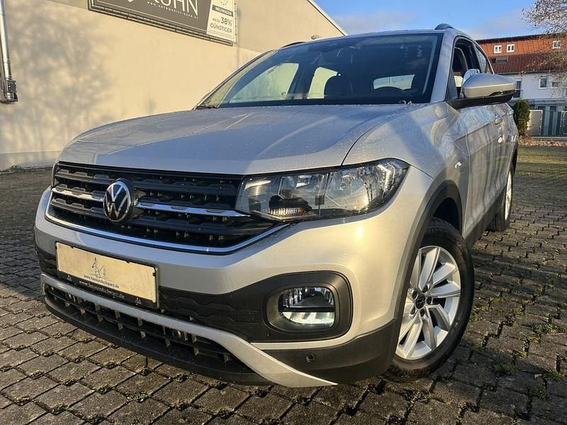 Silber Gebraucht 2021 VW T-Cross Life SUV | 18.498 € (Guter Preis) - Bild 1/4