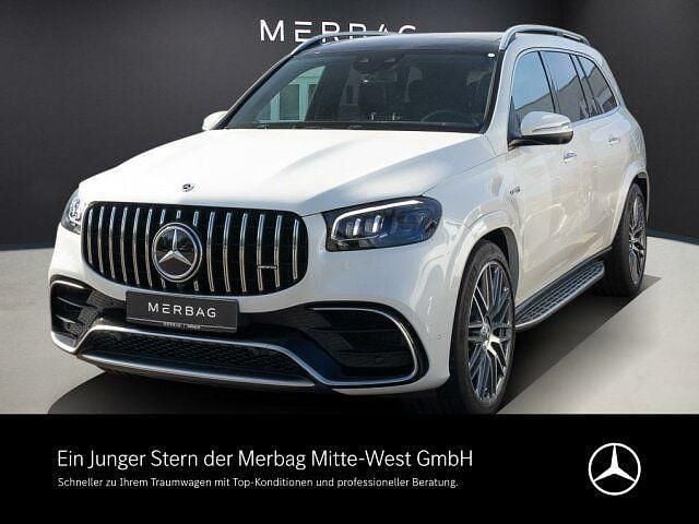 Manufaktur diamantweiß bright Gebraucht 2023 Mercedes GLS63 AMG AMG SUV | 108.720 € (Guter Preis) - Bild 1/4