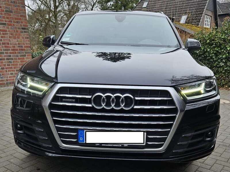Schwarz Gebraucht 2017 Audi Q7 S-Line SUV | 38.500 € (Guter Preis) - Bild 1/4