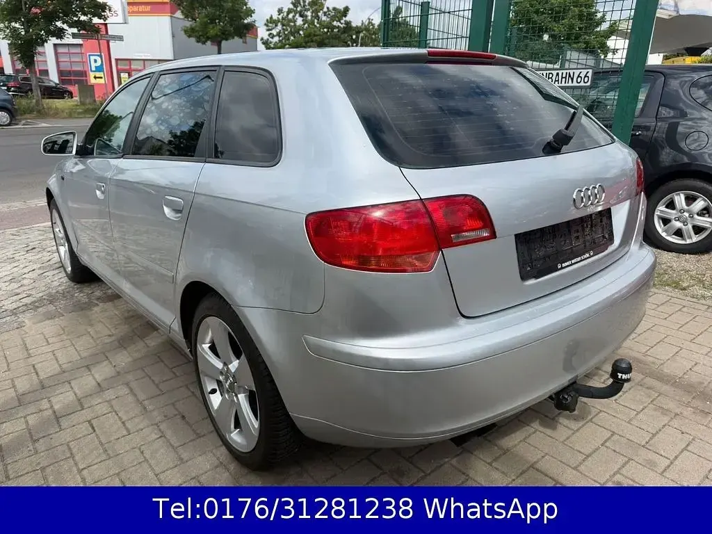 Gebraucht Audi A3 Attraction 105 PS (77 kW) 2005 Silber Kleinwagen
