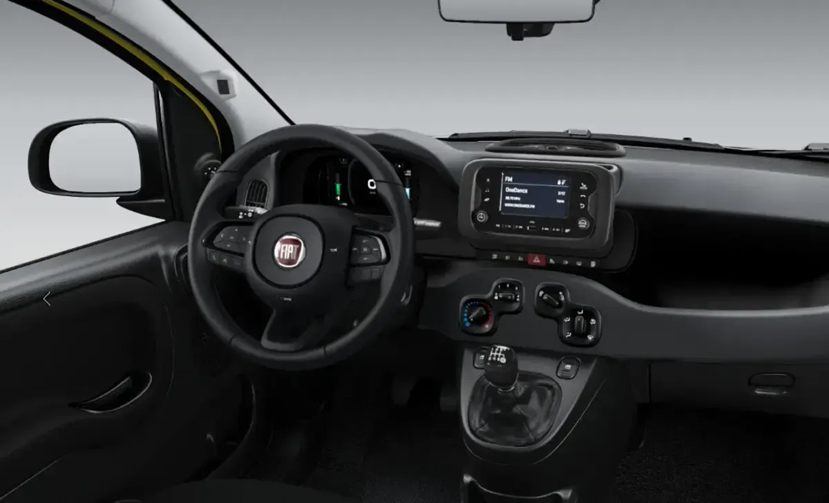 Ny Fiat Panda Icon 65 HK (47 kW) 2026 Gul Hatchback
