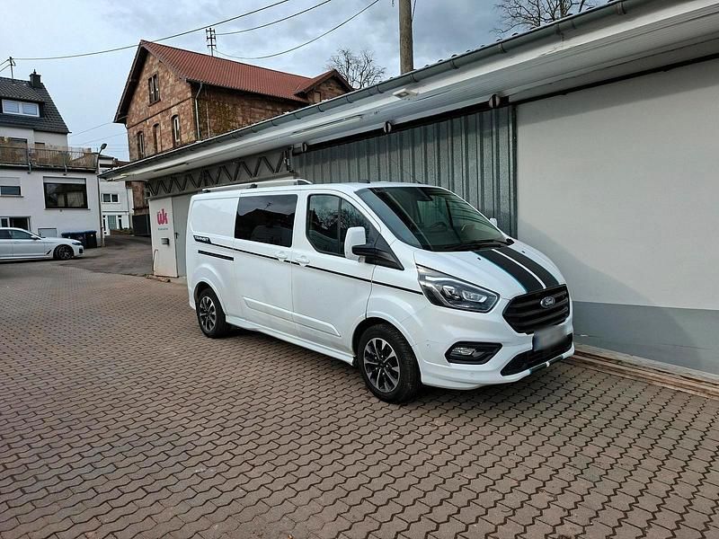 Gebraucht Ford Transit Custom Sport 185 PS (136 kW) 2020 Weiß Van / Kleinbus