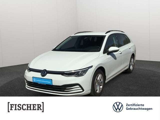 Weiss Gebraucht 2021 VW Golf VIII Life Kombi | 23.222 € (Fairer Preis) - Bild 1/4