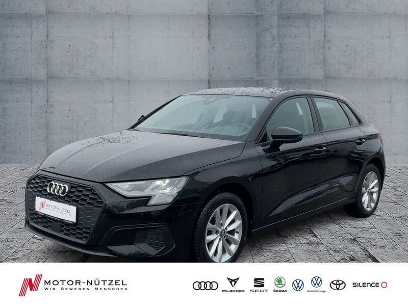 Schwarz Gebraucht 2020 Audi A3 Sportback Basis Limousine | 23.960 € (Fairer Preis) - Bild 1/4