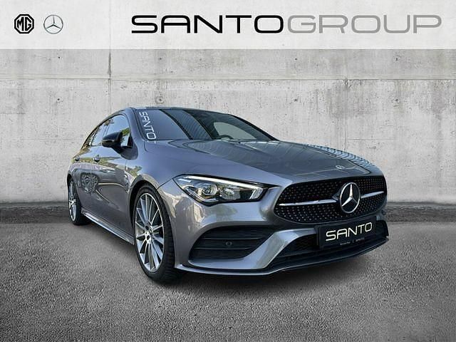 Grey metallic Gebraucht 2021 Mercedes CLA200 Shooting Brake AMG line Kombi | 30.980 € (Etwas zu teuer) - Bild 1/4