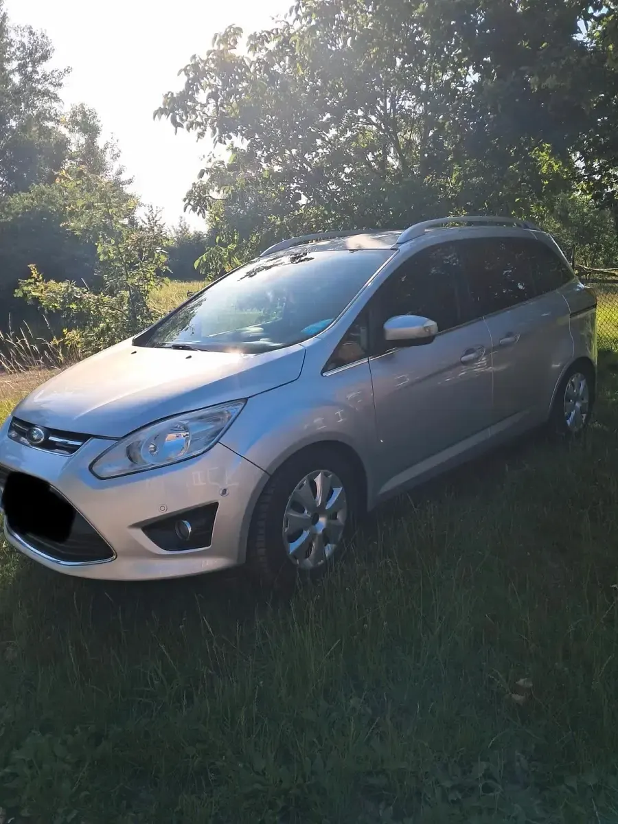 Gebraucht Ford Grand C-Max 150 PS (110 kW) 2011 Silber Van / Kleinbus