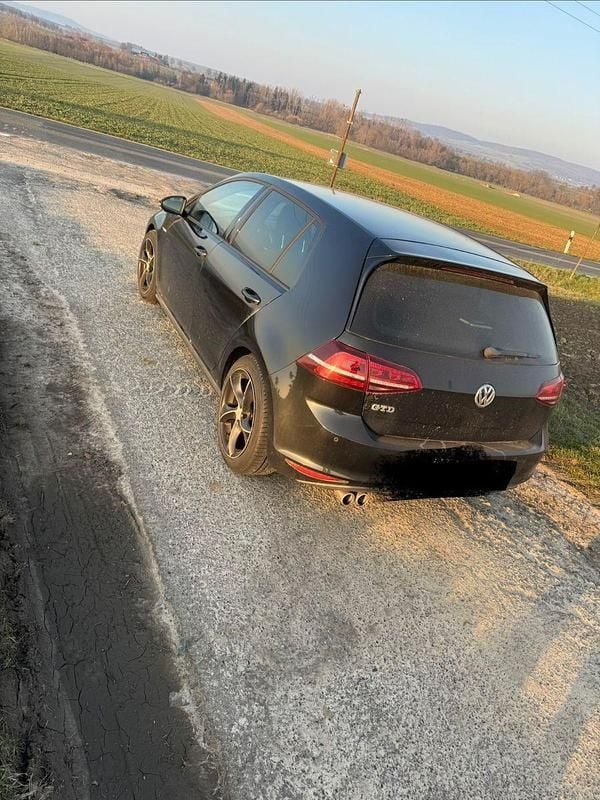 Gebraucht VW Golf VII GTD 184 PS (135 kW) 2015 Schwarz Limousine