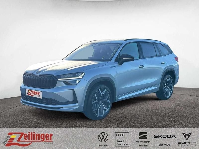 Silber Gebraucht 2025 Skoda Kodiaq SportLine SUV | 41.385 € (Guter Preis) - Bild 1/4