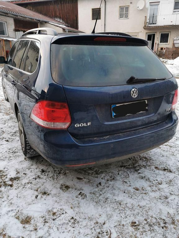 Gebraucht VW Golf VI Comfortline 105 PS (77 kW) 2009 Blau Kleinwagen
