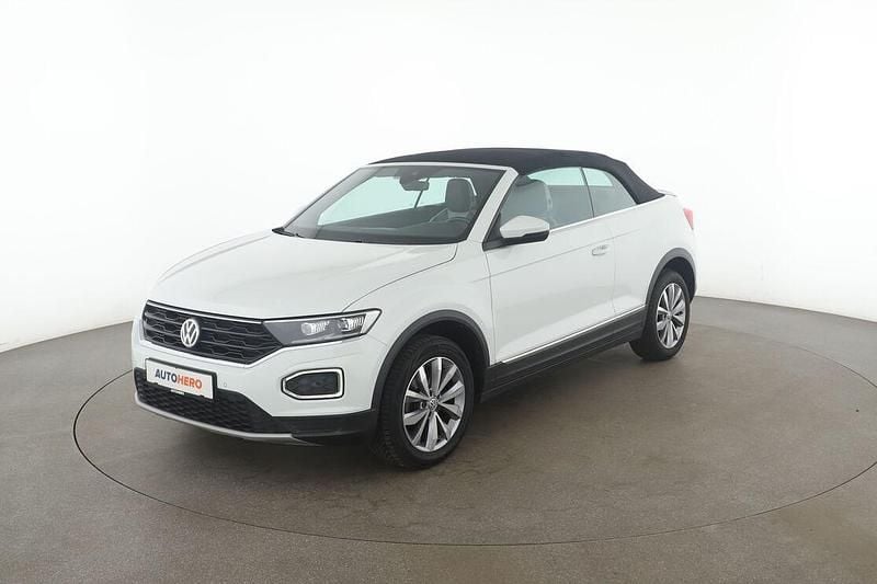 Weiß Gebraucht 2020 VW T-Roc Cabriolet Style Cabrio | 22.600 € (Fairer Preis) - Bild 1/3