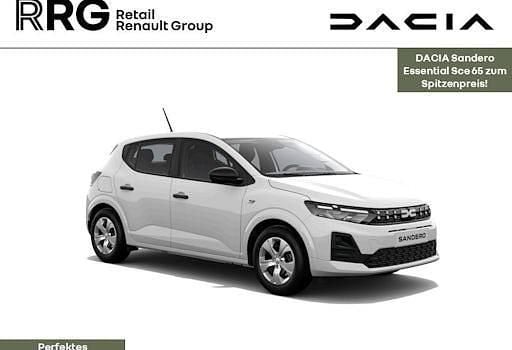 Neu Dacia Sandero Essentiel 67 PS (49 kW) 2026 Weiß Limousine