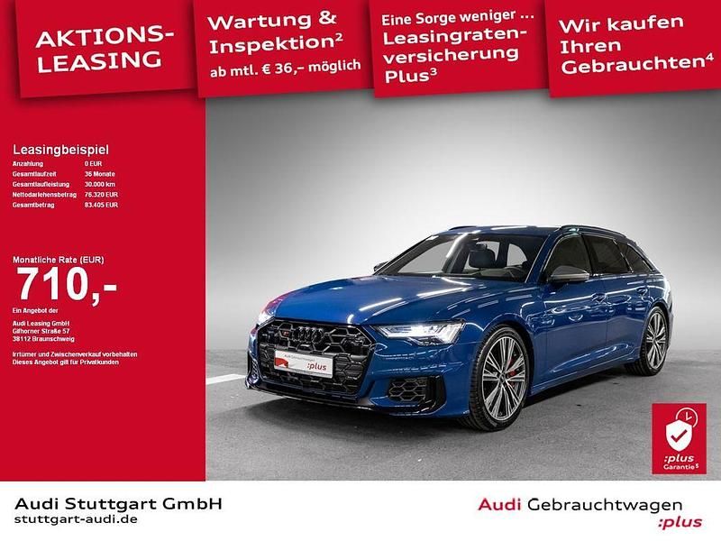 Ascariblau metallic Gebraucht 2024 Audi S6 Ambiente Kombi | 76.320 € (Fairer Preis) - Bild 1/2