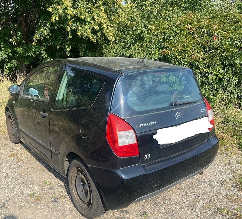 Schwarz Gebraucht 2007 Citroën C2 Kleinwagen | 1.000 € - Bild 1/4