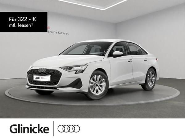 Weiß (arkonaweiß) Neu 2025 Audi A3 Ambiente Limousine | 24.640 € (Superpreis) - Bild 1/3