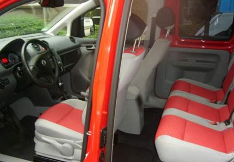 Gebraucht VW Caddy Life 80 PS (58 kW) 2009 Rot Van / Kleinbus