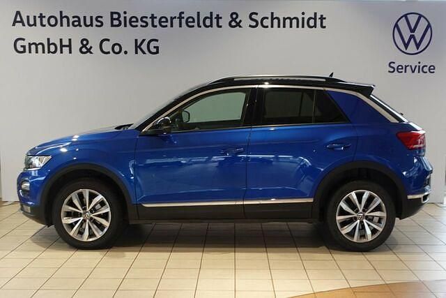 Usata VW T-Roc Style 150 CV (110 kW) 2021 Blu SUV