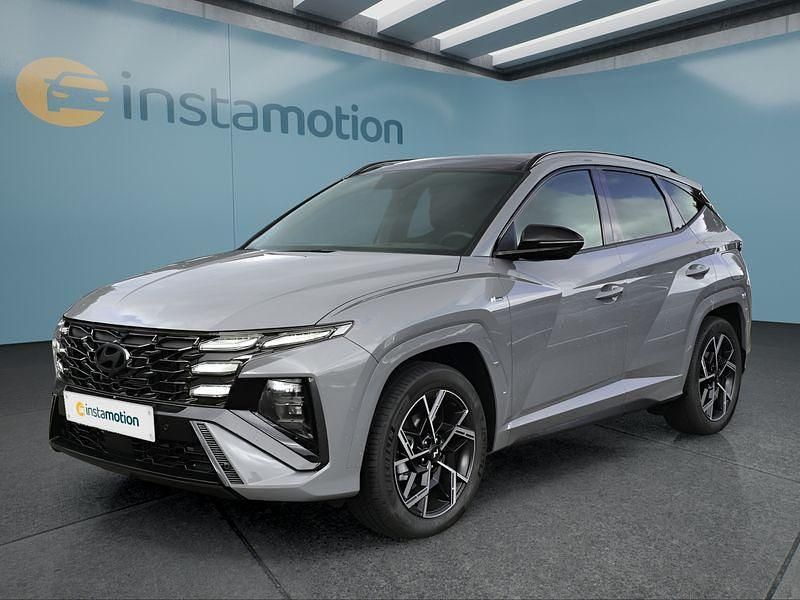 Grau Gebraucht 2025 Hyundai Tucson SUV | 38.449 € (Etwas zu teuer) - Bild 1/4