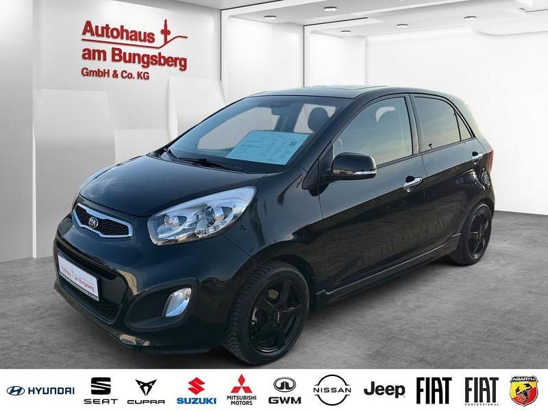 Schwarz Gebraucht 2014 Kia Picanto Platinum Edition Kleinwagen | 5.950 € (Fairer Preis) - Bild 1/3