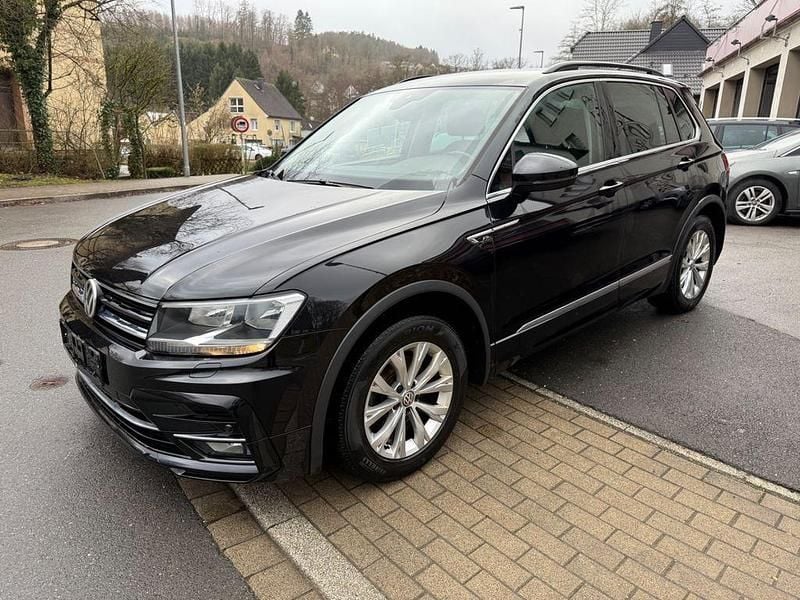 Gebraucht VW Tiguan R-line 150 PS (110 kW) 2018 Schwarz SUV