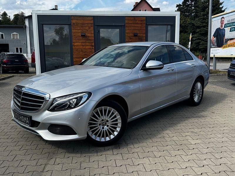 Silber Gebraucht 2018 Mercedes C200 Limousine | 23.990 € (Guter Preis) - Bild 1/4