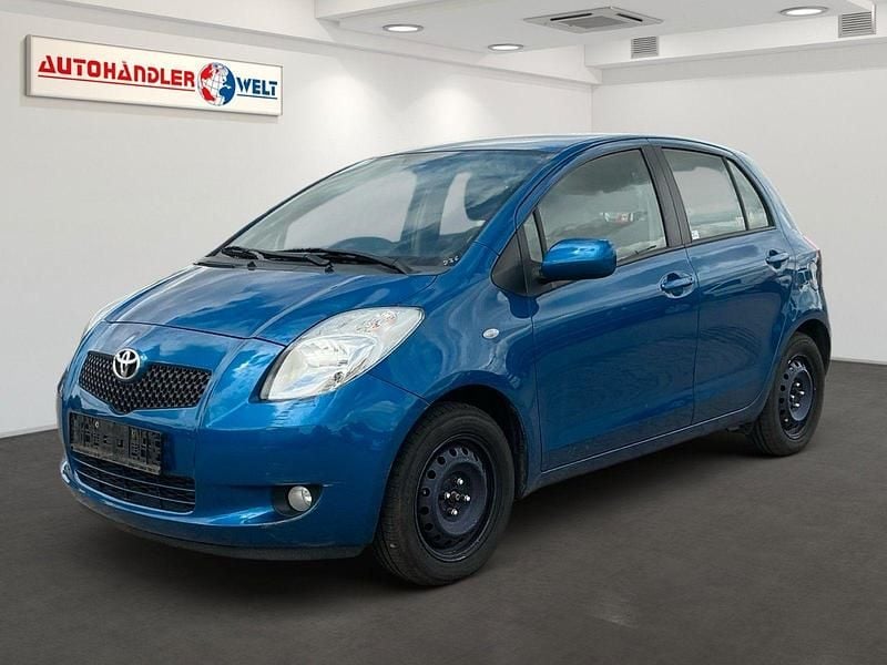 Blau Gebraucht 2008 Toyota Yaris Kleinwagen | 2.799 € (Superpreis) - Bild 1/3