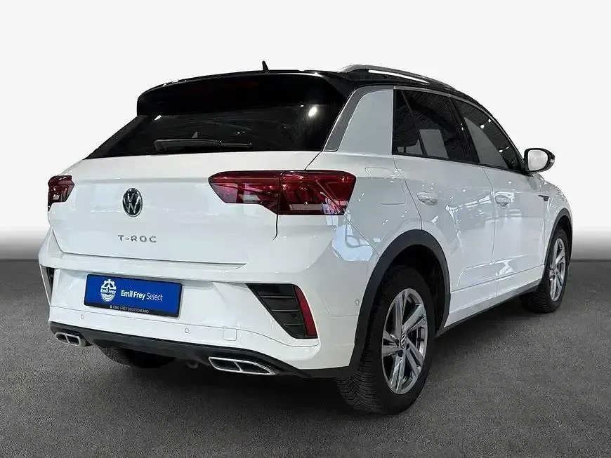 Usata VW T-Roc R-line 110 CV (80 kW) 2023 Bianco SUV