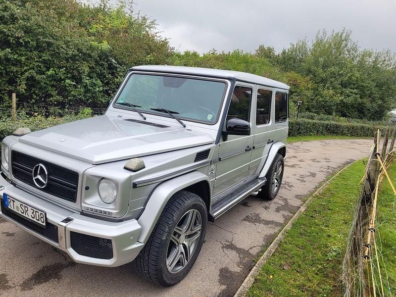 Silber Gebraucht 2003 Mercedes G55 AMG AMG SUV | 58.000 € - Bild 1/4