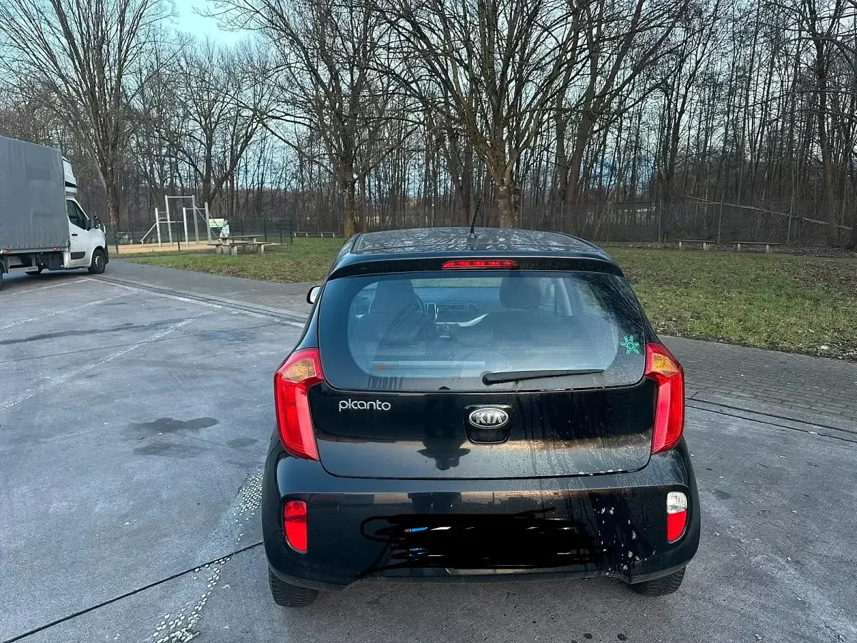 Brugt Kia Picanto 69 HK (50 kW) 2012 Sort Hatchback