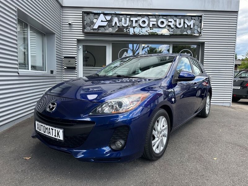 Blau Gebraucht 2013 Mazda 3 Center-Line Limousine | 9.990 € (Fairer Preis) - Bild 1/4