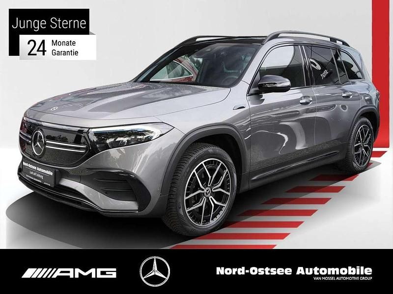 Metalliclack mountaingrau Gebraucht 2022 Mercedes EQB300 AMG SUV | 34.890 € - Bild 1/4