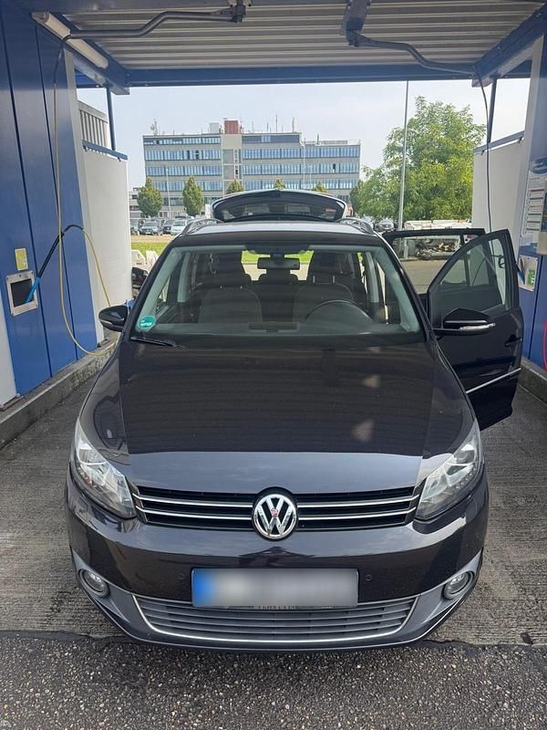 Gebraucht VW Touran 170 PS (125 kW) 2012 Schwarz Van / Kleinbus