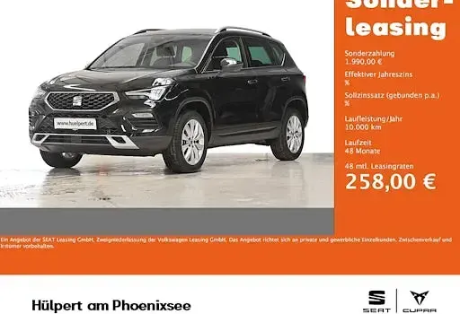Neu Seat Ateca 150 PS (110 kW) 2026 Magic schwarz metallic SUV