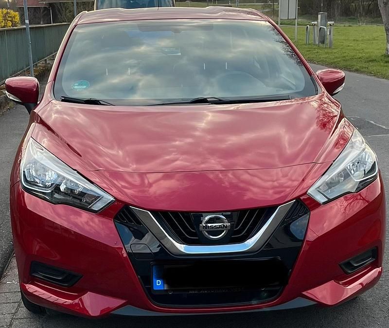 Gebraucht Nissan Micra 90 PS (66 kW) 2017 Rot Kleinwagen