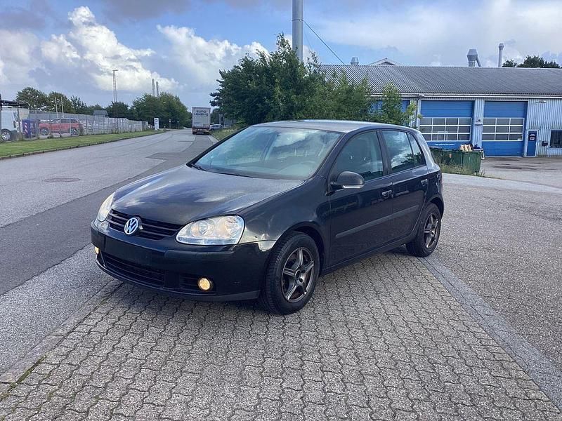 Gebraucht VW Golf V 2007 Schwarz Limousine