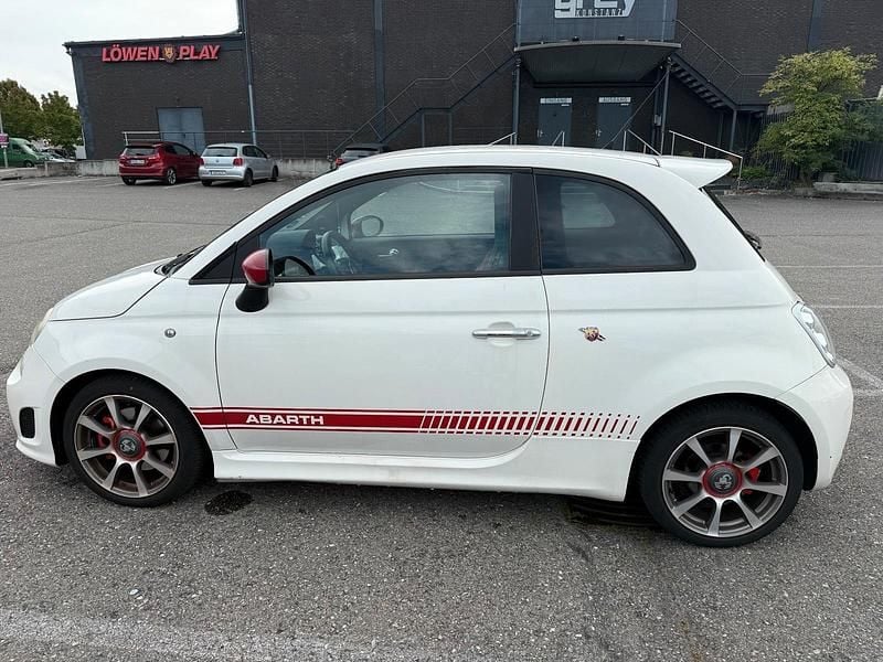 Weiß Gebraucht 2009 Abarth 500 Kleinwagen | 8.700 € (Fairer Preis) - Bild 1/4