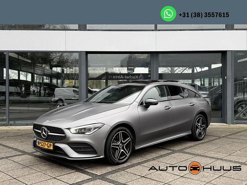 Grau Gebraucht 2021 Mercedes CLA250e Shooting Brake Business Kombi | 22.900 € (Etwas zu teuer) - Bild 1/4