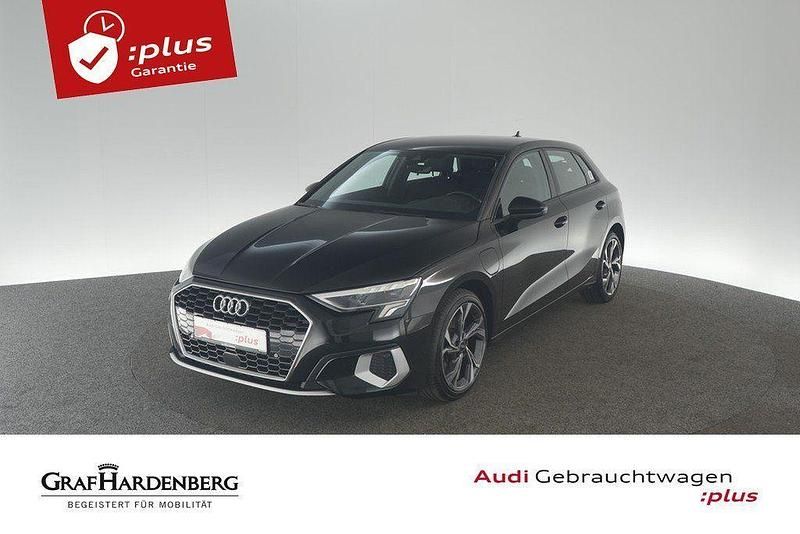 Brillantschwarz Gebraucht 2021 Audi A3 Sportback e-tron Advanced Limousine | 17.466 € (Fairer Preis) - Bild 1/4
