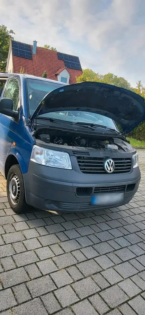 Gebraucht VW Transporter 130 PS (95 kW) 2004 Blau Van