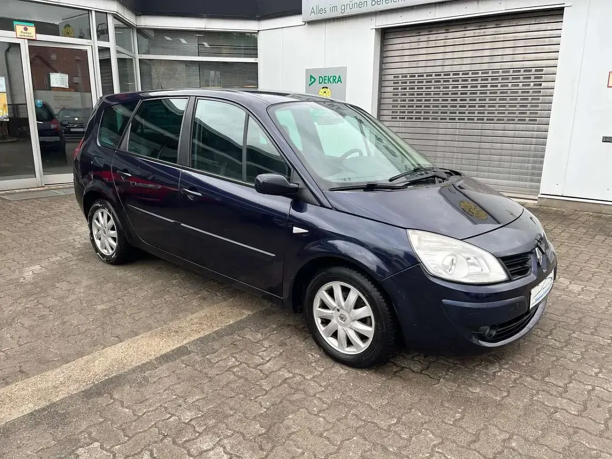 Gebraucht Renault Grand Scénic II Avantage 131 PS (96 kW) 2007 Nachtblau Van / Kleinbus