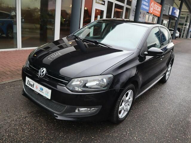 Gebraucht VW Polo Style 69 PS (50 kW) 2011 Schwarz Kleinwagen
