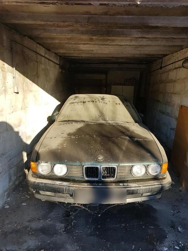 Gebraucht BMW 735 211 PS (155 kW) 1990 Grün Limousine